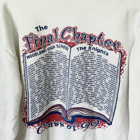 vintage 1999 graduation crewneck! - Picture 3 of 4